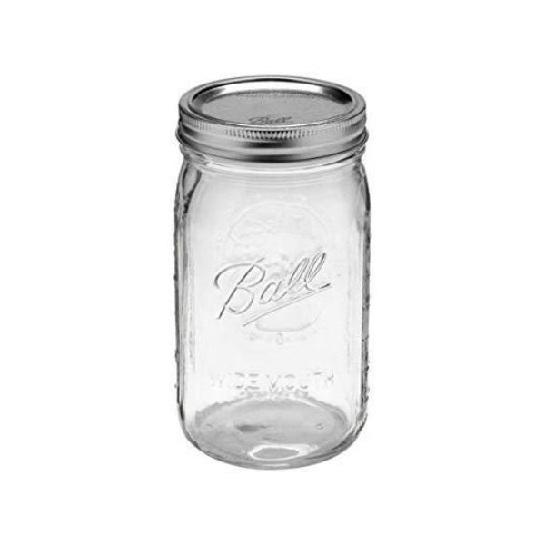 12oz Mason Jar with 2 Piece Lid - FoodCraft Online Store 