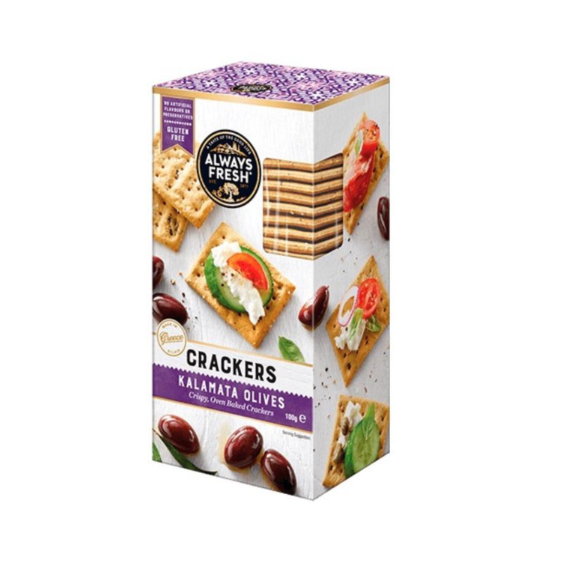 Gluten Free Kalamata Olives Crackers - Foodcraft online Store 