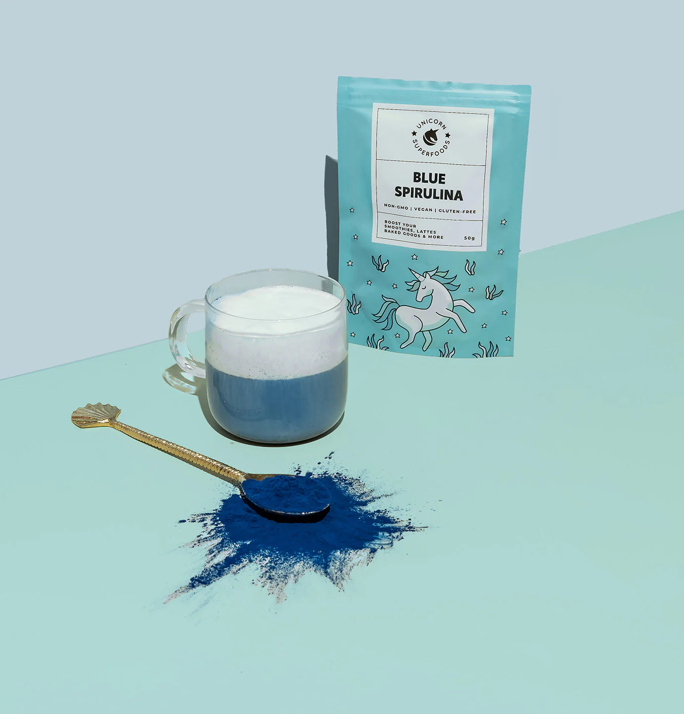 Unicorn Superfoods 100% Superfood Powder - Blue Spirulina - FoodCraft Online Store 