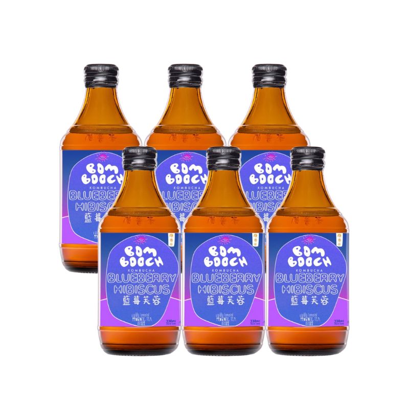Bombooch Blueberry Hibiscus Kombucha - Foodcraft Online Store