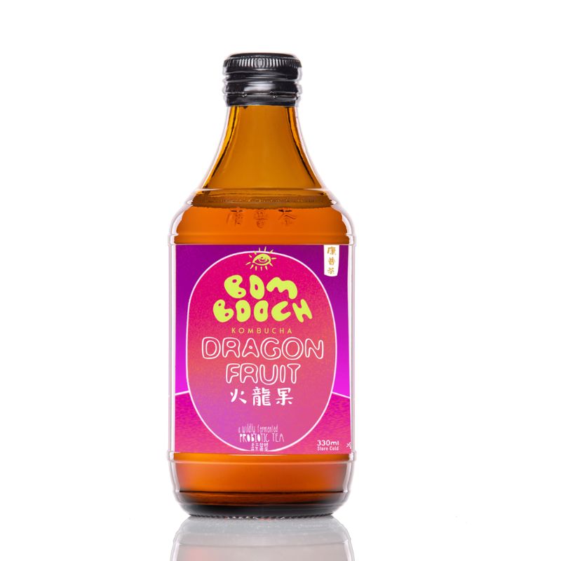 Bombooch Dragonfruit Apple Kombucha - Foodcraft Online Store
