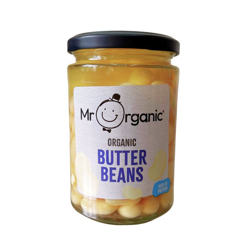 Mr Organic Organic Butter Bean - 350g - Foodcraft Online Store