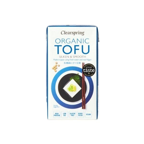 Clearspring Organic Japanese Tofu, Silken & Smooth - 300g - FoodCraft Online Store 