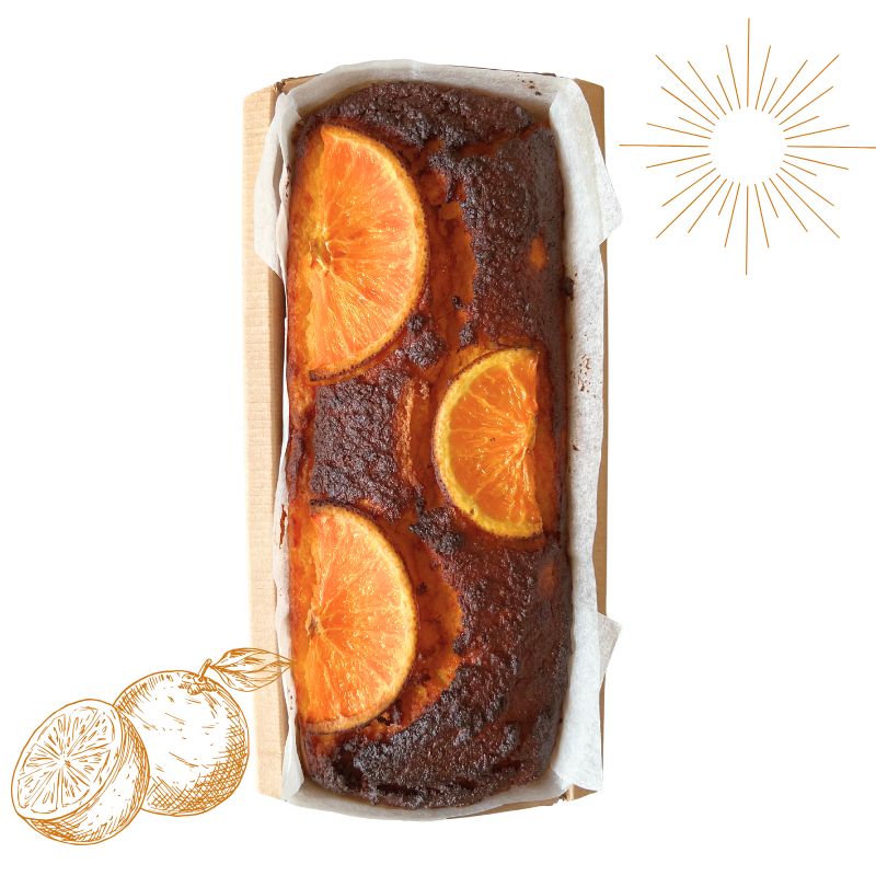 Gluten Free Keto Organic Orange Cake - 560g - Foodcraft Online Store