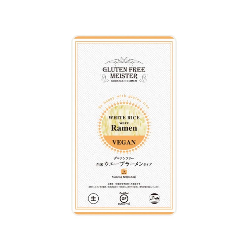 KOBAYASHI Gluten Free Vegan White Rice Wave Ramen -  Foodcraft Online Store