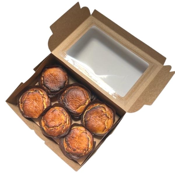 Gluten Free Keto Basque Lemon Cheesecake - 100g x 6pc - FoodCraft Online Store