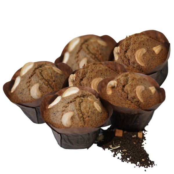 Low Carb Keto Chai Masala Muffins - 100g x 6pc - FoodCraft Online Store 