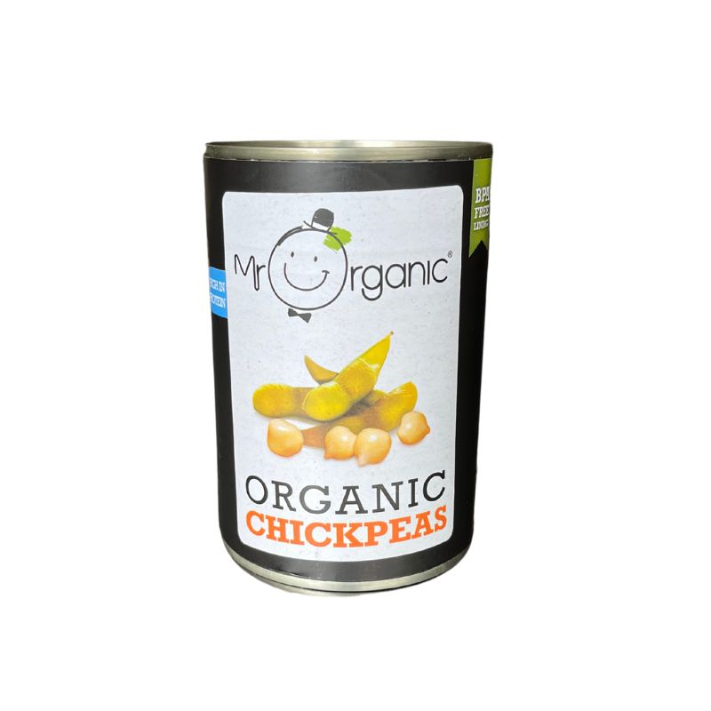 Mr Organic Organic Chickpeas - 400g - FoodCraft Online Store 