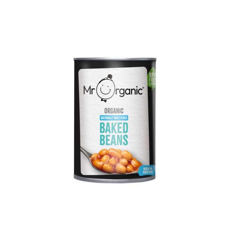 Mr Organic Low Sugar Baked Beans - 400g - Foodcraft Online Store
