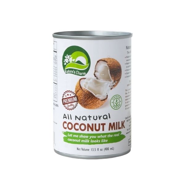 Nature's Charm All Natural Coconut Milk - 400ml - FoodCraft Online Store 