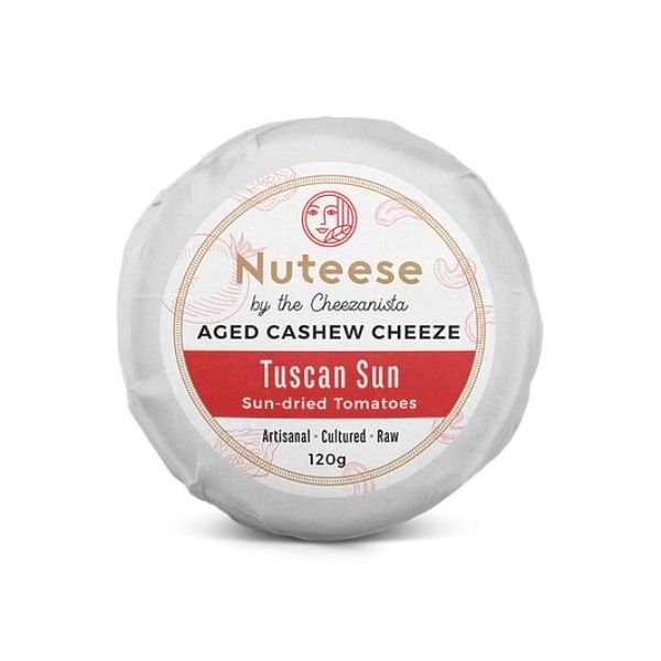 Nuteese Tuscan Sun Aged Cashew Cheeze - 120g - FoodCraft Online Store 