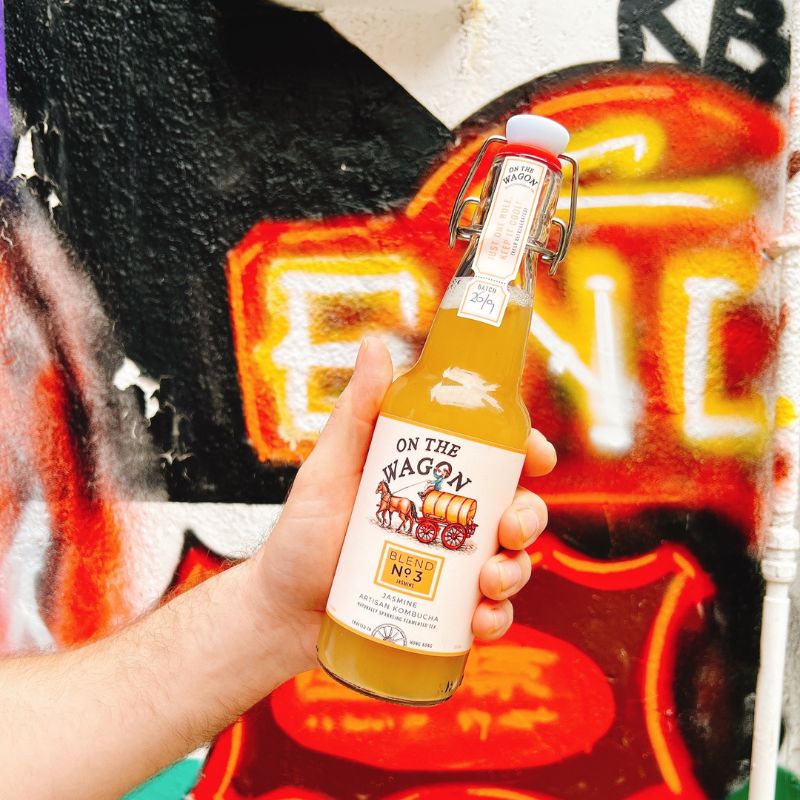 On the Wagon Blend No. 3 Jasmine Artisan Kombucha - Foodcraft Online Store