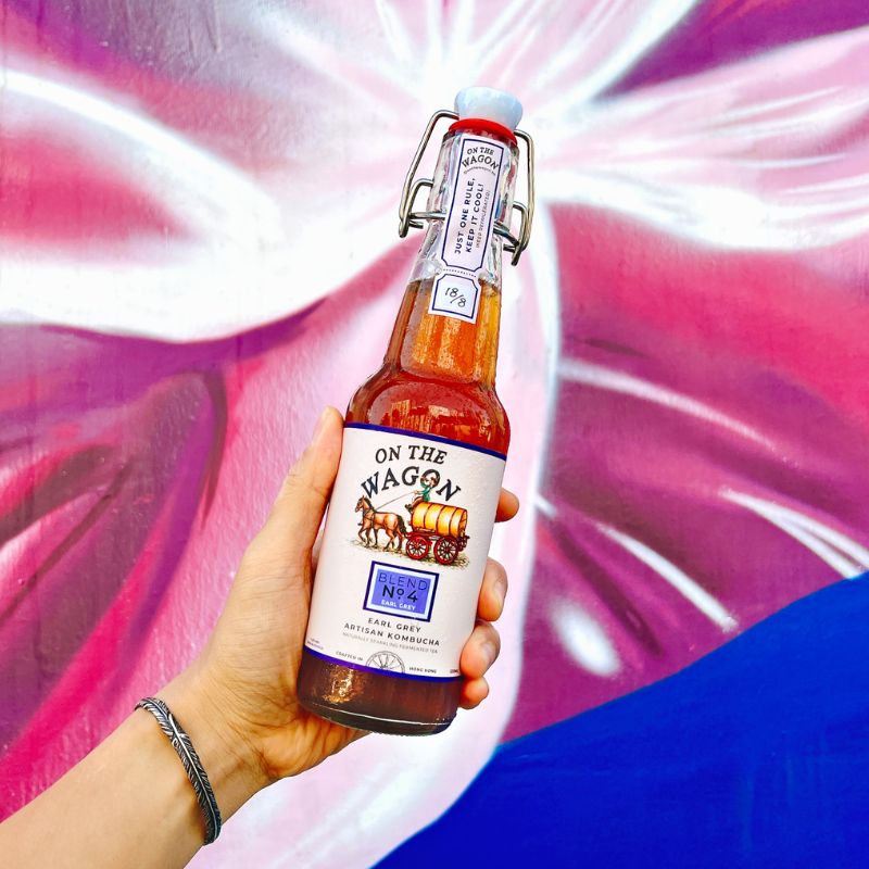 On the Wagon Blend No. 4 Earl Grey Artisan Kombucha - Foodcraft Online Store