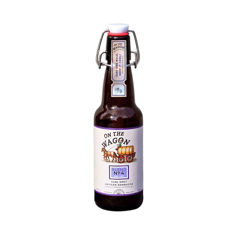 On the Wagon Blend No. 4 Earl Grey Artisan Kombucha - Foodcraft Online Store