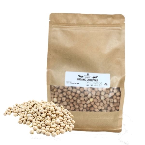 Organic Chickpeas - 1kg - FoodCraft Online Store 