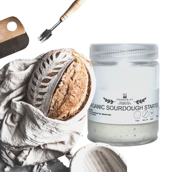 Organic Sourdough Starter - 80g - FoodCraft Online Store 