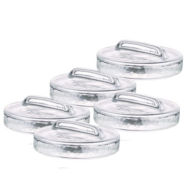 Pickle Pebble Glass Fermenting Weights 7cm x 150g - Set of 5 - FoodCraft Online Store 