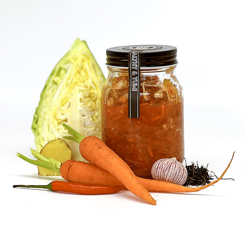 Unpasteurized Living Kimchee Sauerkraut - 400g Foodcraft Online Store