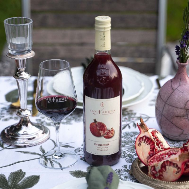 Van Nahmen Organic Pomegranate Juice -  Foodcraft Online Store