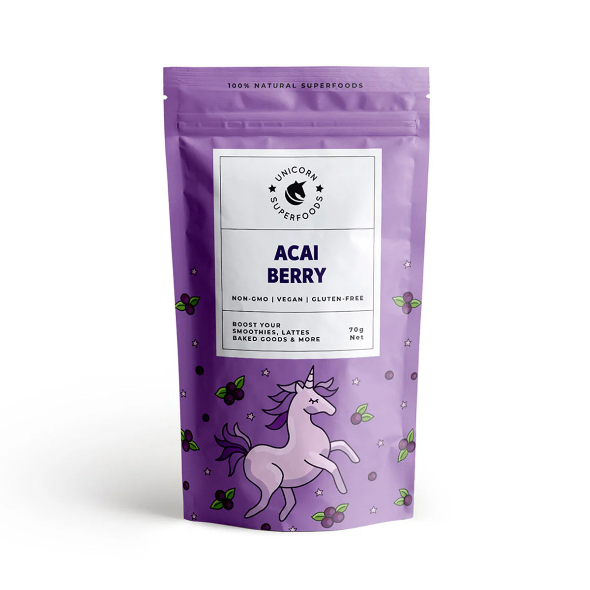 Unicorn Superfoods 100% Superfoods Powders Acai Berry - Foodcraft Online Store