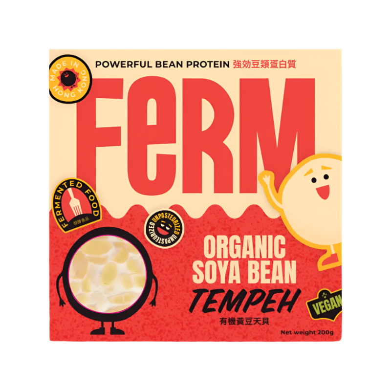 FERM Organic Soya Bean Tempeh - 200g - Foodcraft Online Store